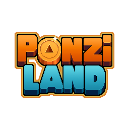 ponziland logo text